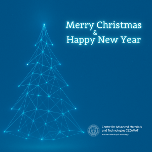 Outline minimalist Christmas card with floral elements